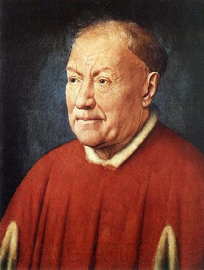 Jan Van Eyck Portrait of Cardinal Niccole Albergati Germany oil painting art